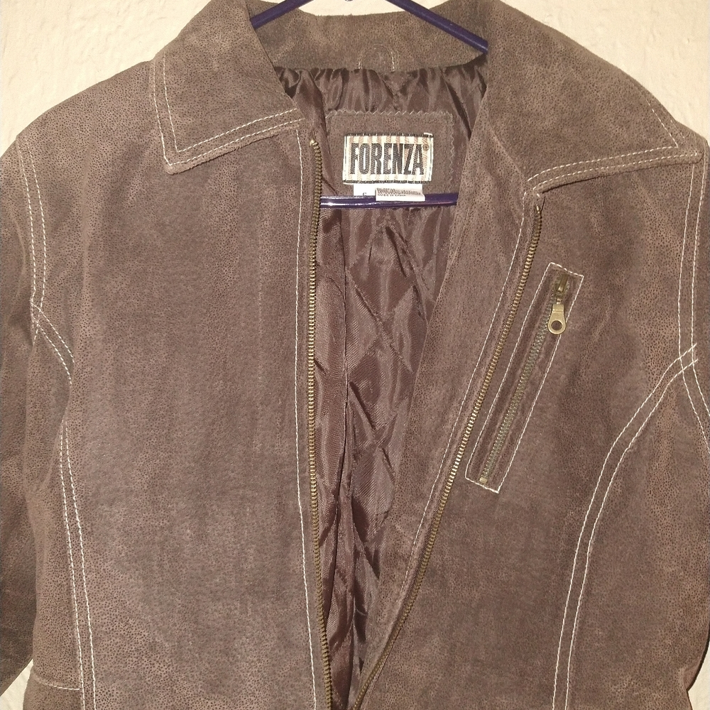 Leather jacket